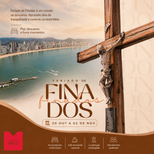Pacotes/Feriados - Finados de 30 de Outubro a 02 de Novembro